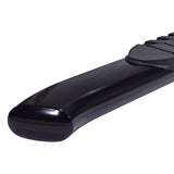 A7083B  -  With Step Pads With Bed Step 5 In Oval Bent Powder Coated Black Steel With Welde