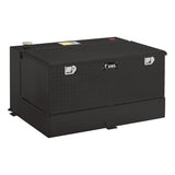 TT-50-COMBO-BLK  -  Gloss Black 50-Gallon Combo Aluminum Transfer Tank