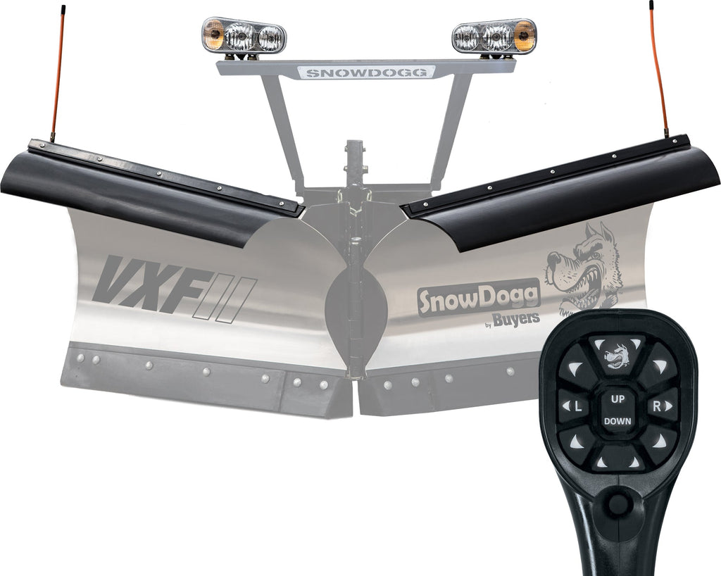 SnowDogg VXF95ii Flared Stainless Steel V-Blade Plow