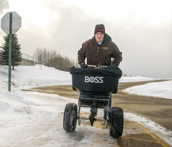 Poly Walk Behind Salt Spreader - WBS15850