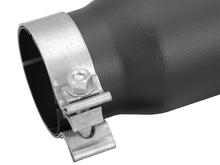 Load image into Gallery viewer, aFe MACHForce XP 3in Inlet x 4in Outlet x 9in Length Clamp-On Black Tip