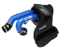 Load image into Gallery viewer, aFe 21-22 Ford F-150 Raptor V6-3.5L(tt) Momentum XP Cold Air Intake System Blue w/ Pro Dry S Filter