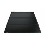 TFX2701  -  Hard Tri Fold Non-Lockable Black Aluminum With Carpeted Under Panels