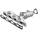 Catalytic Converter with Integrated Exhaust Manifold