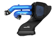 Load image into Gallery viewer, aFe 21-22 Ford F-150 Raptor V6-3.5L(tt) Momentum XP Cold Air Intake System - Blue w/ Pro 5R Filter