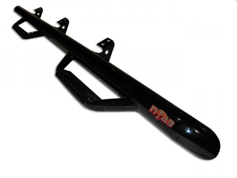 N-Fab Nerf Step 07-17 Toyota Tundra CrewMax 5.6ft Bed - Gloss Black - W2W - 3in