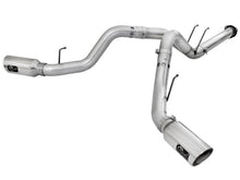 Load image into Gallery viewer, aFe Atlas Exhaust 4in DPF-Back Exhaust Aluminized Steel Polished Tip 11-14 ford Diesel Truck V8-6.7L