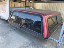 Load image into Gallery viewer, Used Dodge Dakota Short Bed 1997-2004 Fiberglass Truck Cap Red Code: CL602A Location N-6-1